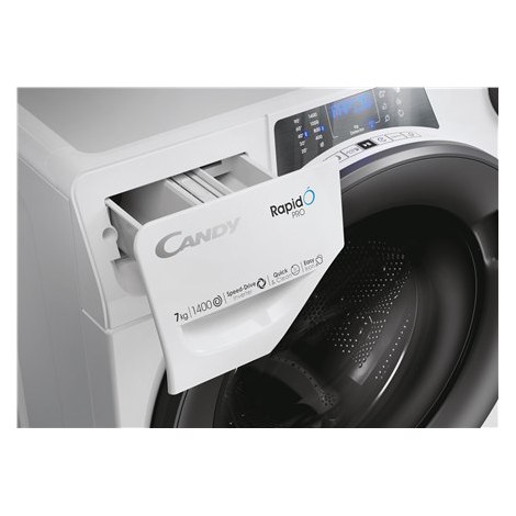 Candy | RP4 476BWMR/1-S | Washing Machine | Energy efficiency class A | Front loading | Washing capacity 7 kg | 1400 RPM | Depth - 6